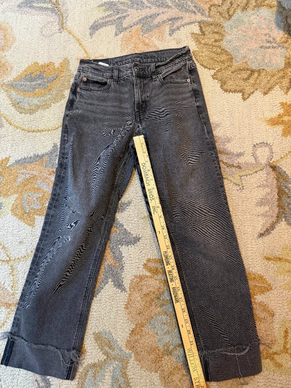 American Eagle 00 wide leg cuffed